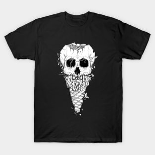 skull ice cream T-Shirt